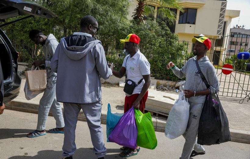 Accueil des supporters sénégalais libérés à Dakar après la CAN au Maroc