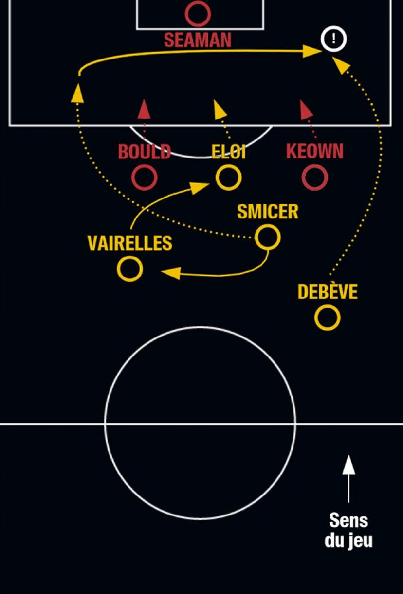 l'action du but de Mickaël Debève à Wembley