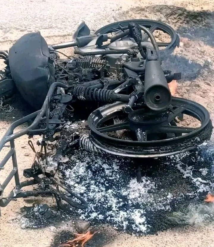 accident mortel à Koundoul : camion et moto en flammes