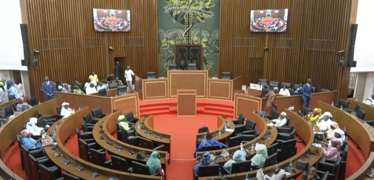 Ousmane Sonko au Parlement sénégalais