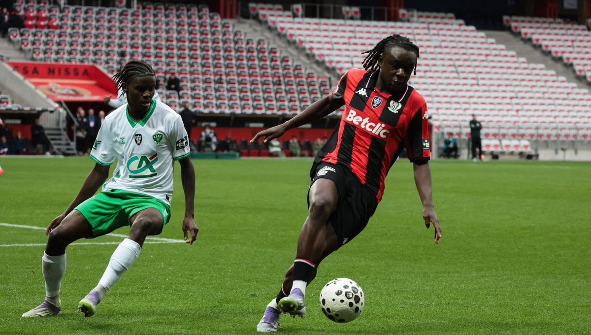 illustration du match Nice - Saint-Étienne