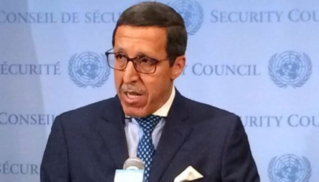 Omar Hilale, représentant permanent du Maroc auprès de l'ONU.
