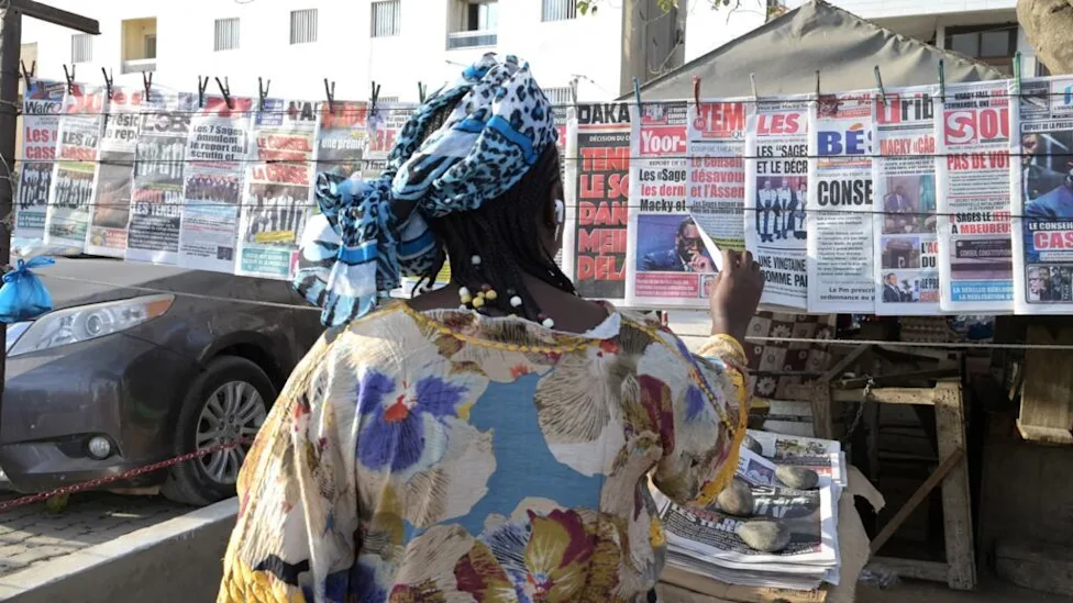 manifestation féministe contre les féminicides à Dakar