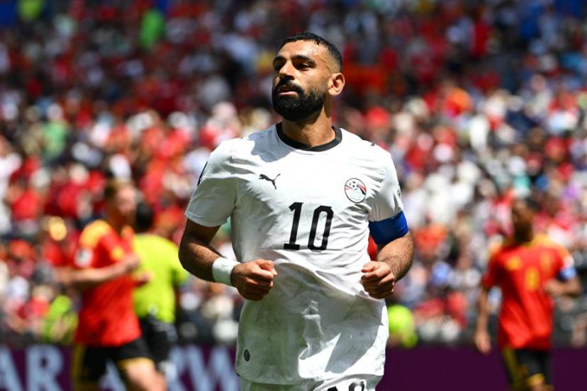 Mohamed Salah sous le maillot de l'Égypte lors de la Coupe du monde 2026