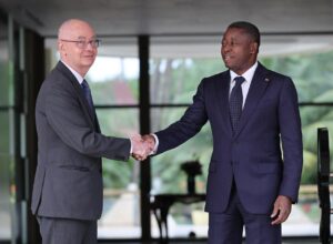 Rencontre diplomatique entre Faure Gnassingbé et l'ambassadeur brésilien
