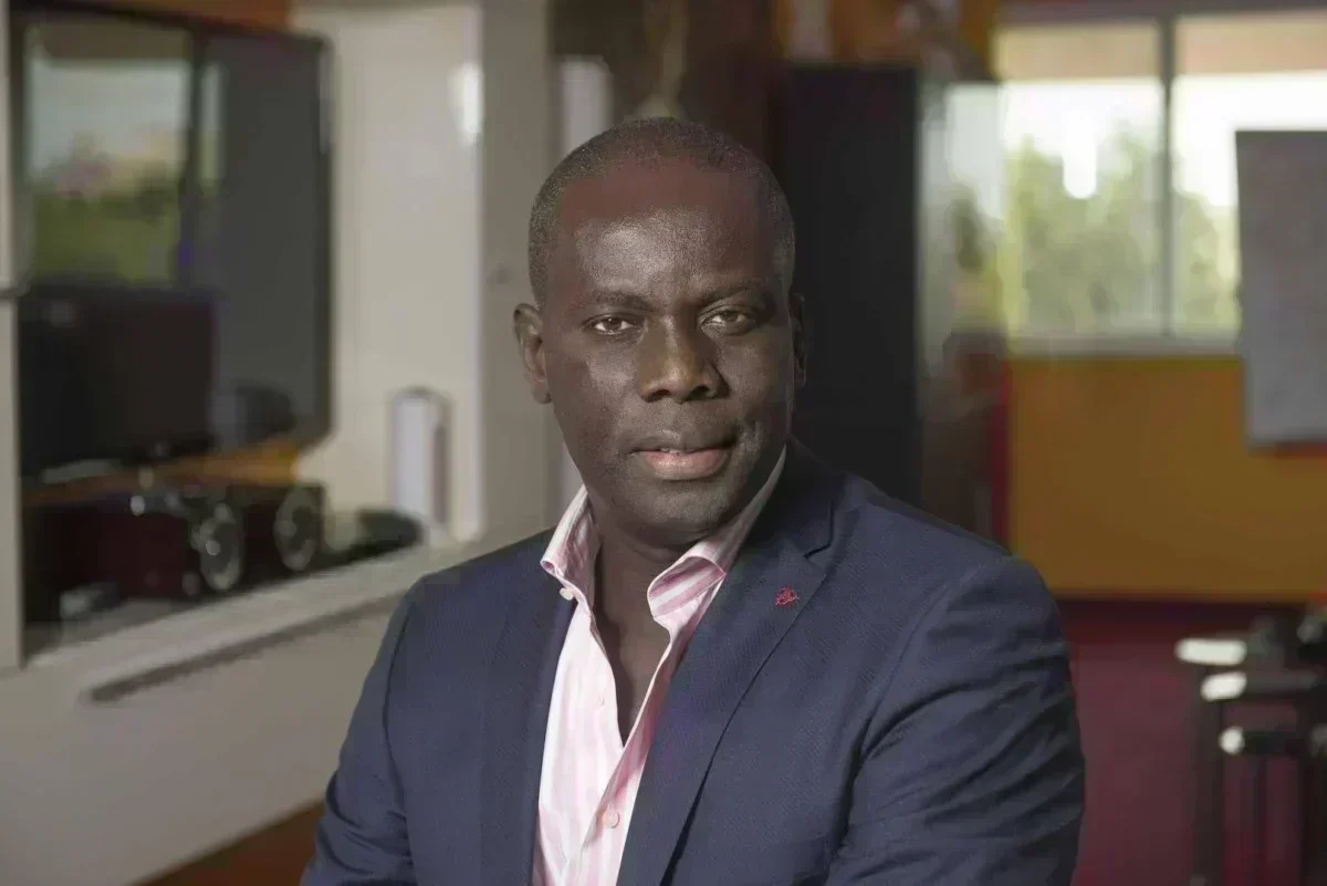 Sénégal. Dakar. 10/2016. Malick Gakou, président du Grand Parti chez lui.