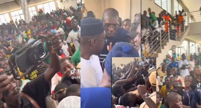 Manifestation massive à Louga contre le passage d’Ousmane Sonko
