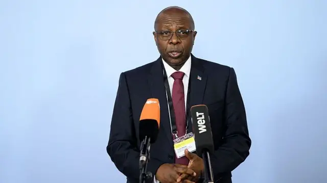 Portrait de Christian Mwando Nsimba Kabulo, opposant politique