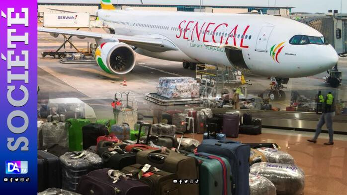 Avion d'Air Sénégal aux couleurs de la compagnie