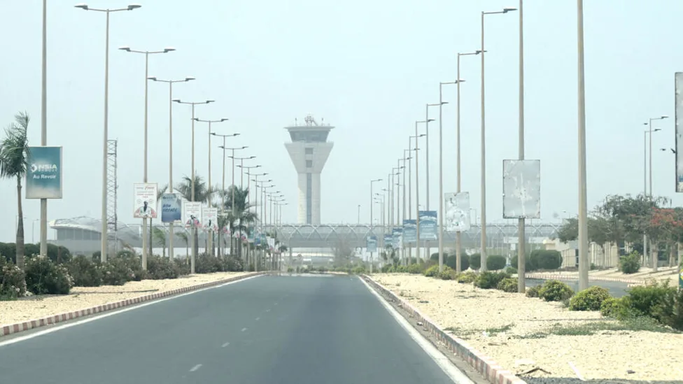 Avion de la compagnie MyWay Airlines en vol entre Dakar et Paris